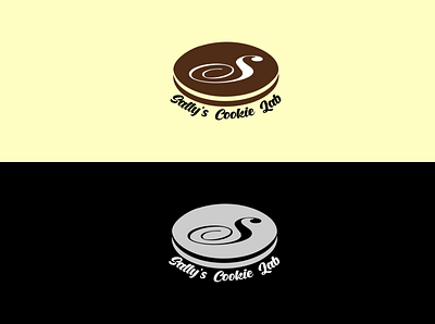 Sally's Cookie Lab Logo branding design flatminimalist graphic design graphify icon ideographix illustration inkscape logo vector