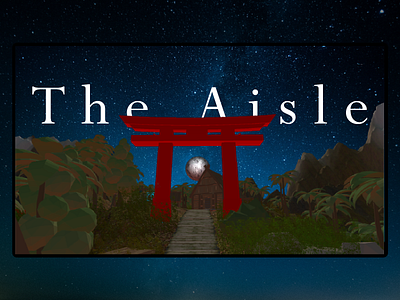The Aisle - Virtual Reality Online Store branding illustration unity vr