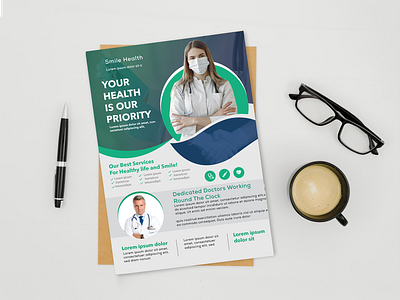 Simple Health Flyer Design