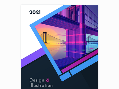 Conference poster design graphic design illustration typography