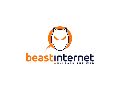 Beast Internet 99designs beastinternet branding design illustration internet logo vector