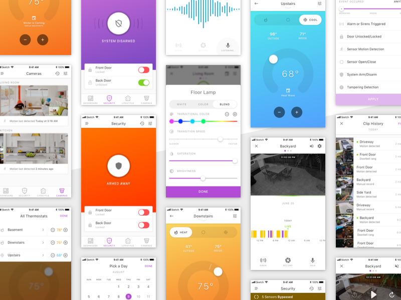 Smart Home Ecosystem by Jon Landis on Dribbble