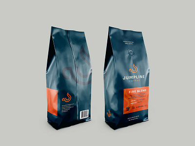 Jumpline Coffee Packaging Design coffee design logodesign packaging design