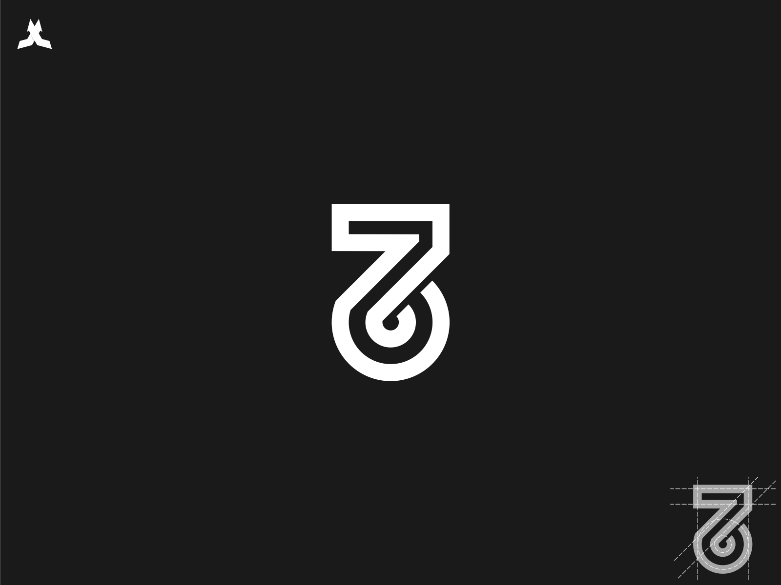 76 logo by logo_jo394 on Dribbble