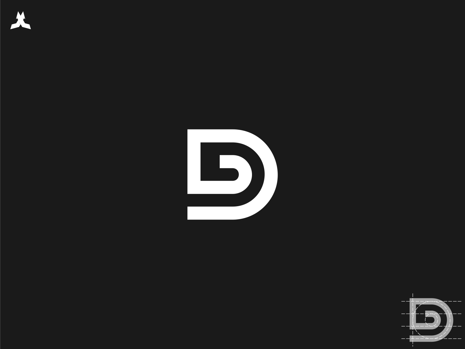 D logo by logo_jo394 on Dribbble