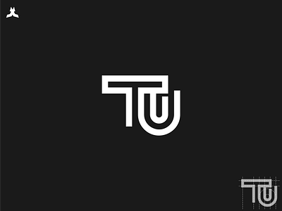 TU logo brand mark branding design golden ratio graphic design grid logo icon illustration letter mark line art logo logo cretaor mark modern monogram simple typography ui ux vector