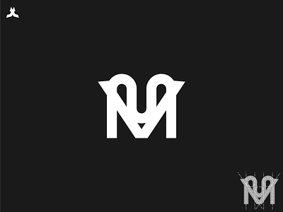 VM monogram logo brand branding design golden ratio grid logo icon illustration letter mark logo logos mark modern monogram simple typography ui ux vector