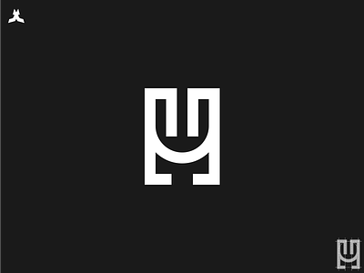 HU Monogram logo branding design graphic design icon illustration letter mark logo logo creator monogram ui ux vector
