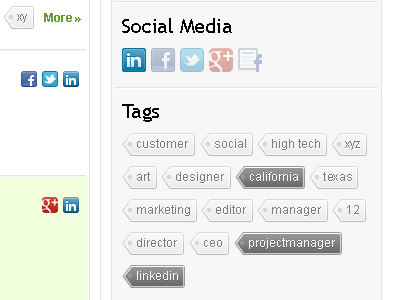 Sage Webapp Contacts Tags