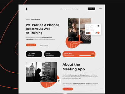 Landing page 1 # Daily UI