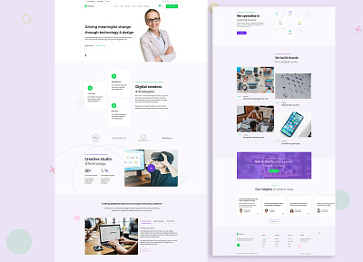 LANDING PAGE UI design graphic design landing page ui ui design ux web design