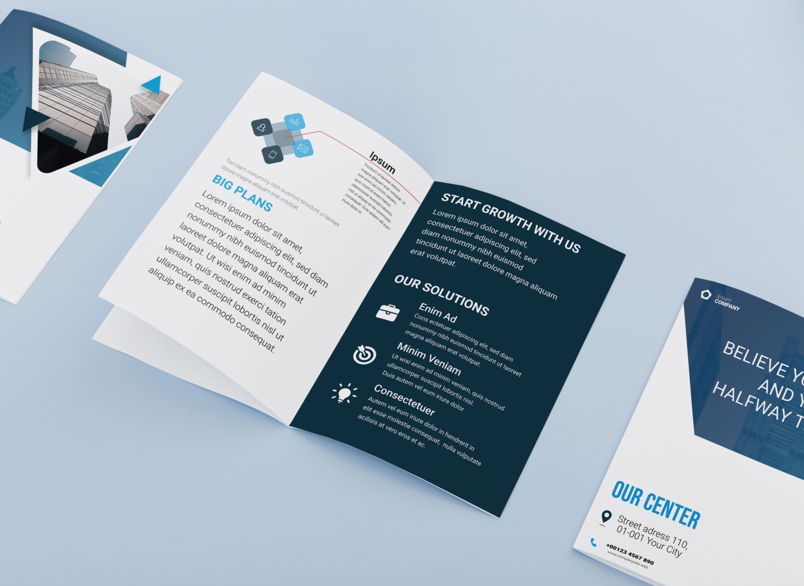 BIFOLD BROCHURE by Maliha Hossain on Dribbble