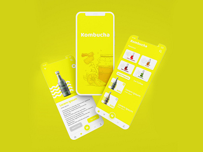 My First UI/UX Design 2020 (I KnowToo much Yellow) adobexd app branding design graphic design ui