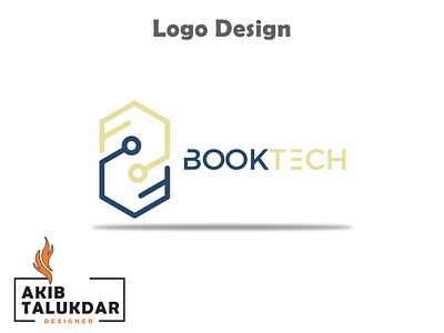 BOOKTECH Logo Design branding branding identity design graphic design graphic designer icon illustration letter logo logo logo designer vector