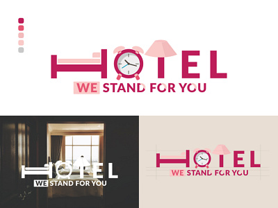 HOTEL Minimal Logo branding branding identity design graphic design icon illustration letter logo minimial vector
