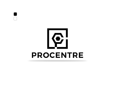 PROCENTRE Logo branding branding identity center centre design graphic design icon illustration letter logo market pro vector