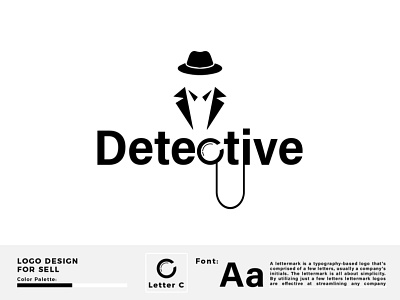 Detective Logo agency branding branding identity design detective detectiveagency graphic design icon illustration investigate investigation logo mystery police sherlockholmes vector