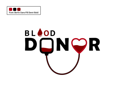 Blood Donor Logo blood branding branding identity design disorders donate donation donor donors graphic design icon illustration life logo love red save transfusion vector