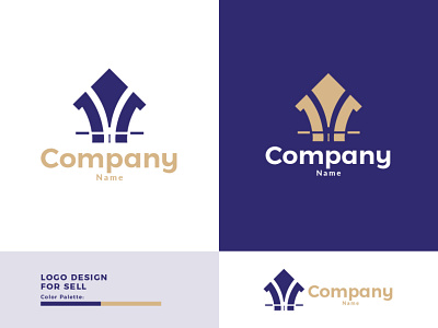 Crown Logo blue branding branding identity cloth dark design dress elegent graphic design icon illustration king logo luxurious pro professional vector