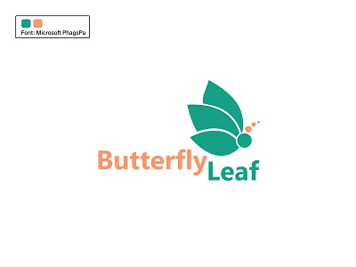 ButterFly Leaf Logo beautiful branding branding identity bug butterfly design elegant fly flying graphic design green icon illustration leaf logo minimal three tree vector