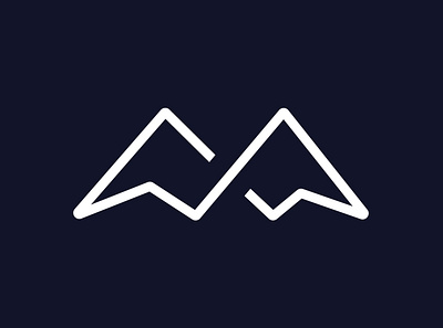 Mount Design app branding design illustration logo vector