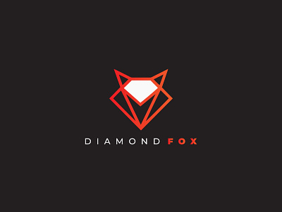Diamond Fox Logo Design