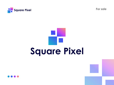 Square Pixel - Modern Creative Logo Design square pixel