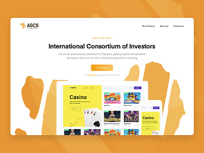 AGCS - Betting on Africa africa bet betting business casino consulting developing gambling game international investors partners