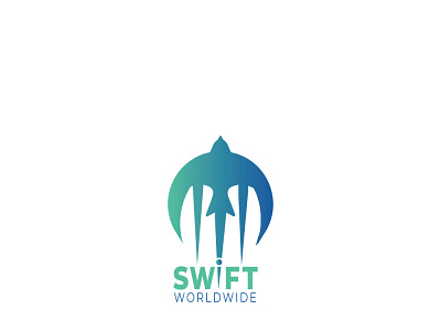 Swift Worldwide branding lettermark logo logofolio minimal vector