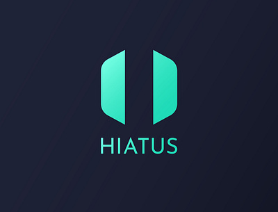 Hiatus Logo mark branding graphic design identity logo