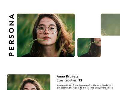 Persona Anna app design persona ui ux uxui design
