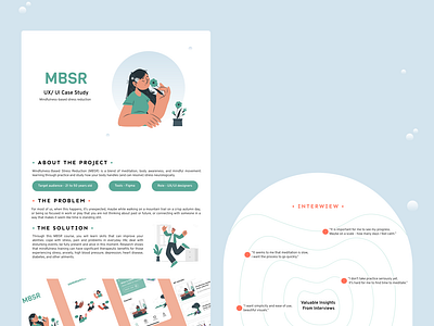 UX/ UI Case Study - MBSR App