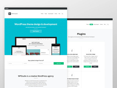 Wpstudio Redesign genesis genesiswp landing themes web website wordpress