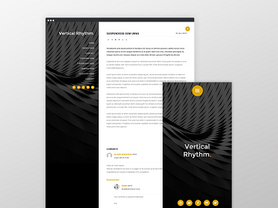 Vertical Rhythm Theme design framework genesis rhythm theme typography ui ux vertical web wordpress