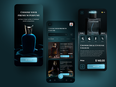 Elite perfume mobile app