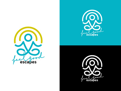 Logo Design - Yoga branding design graphic design illustration logo typography vector