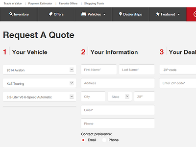 Toyota UX graphic design ui ux ux design web design