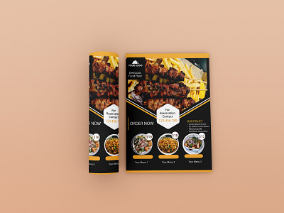 Restaurant flyer design