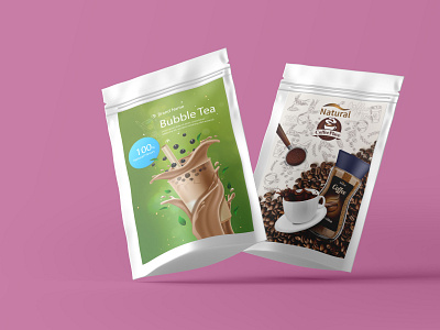 custom packaging design advertising blue bold brandidentity corporate family gorgeous green health illustration marketing packaging packagingdesign pink pouchdesign professional protein sachet supplement yoga