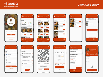 BarBQ | App design for a BBQ Restaurant