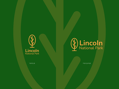 LincoIn National Park | Logo Configuration branding design graphic design logo typography vector