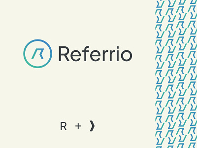 Referrio | Logo Concept branding design graphic design logo typography