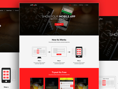 Web Mobile brand design free app mobile product ui ux web