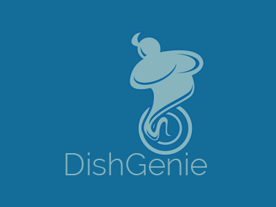 Dishgenie - Brand Identity android brand creativity design identity ios logo mobile app