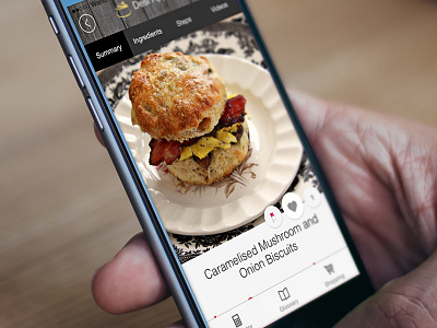 DesiAppetite-RecipeApp android app creative design food ios iphone mobile reciepe uiux
