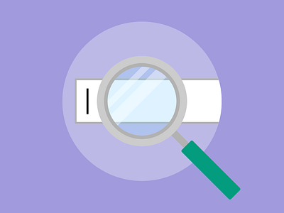 Search Bar Icon flat graphic icon illustration introduction search ux