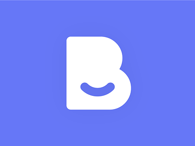 The B-Team b logo branding happy logo smile team