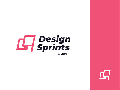 Crema Design Sprints Branding branding crema design sprint design sprints flag icon logo sprint