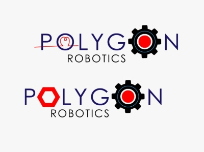 Polygon Robotics app branding design icon illustration logo startup typography ui ux vector