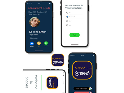 Brand Identity for Snooze App